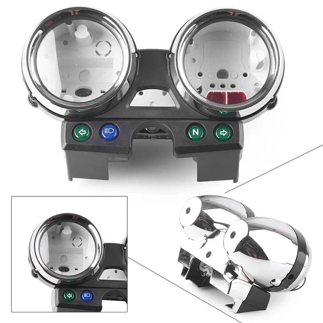 Speedometer Tachometer Gauges Housing Cover Fit for Kawasaki ZRX400 1995-1997 ha