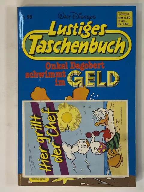 Walt Disney LTB Lustiges Taschenbuch Nr. 99 - Onkel Dagobert schwimmt im Geld