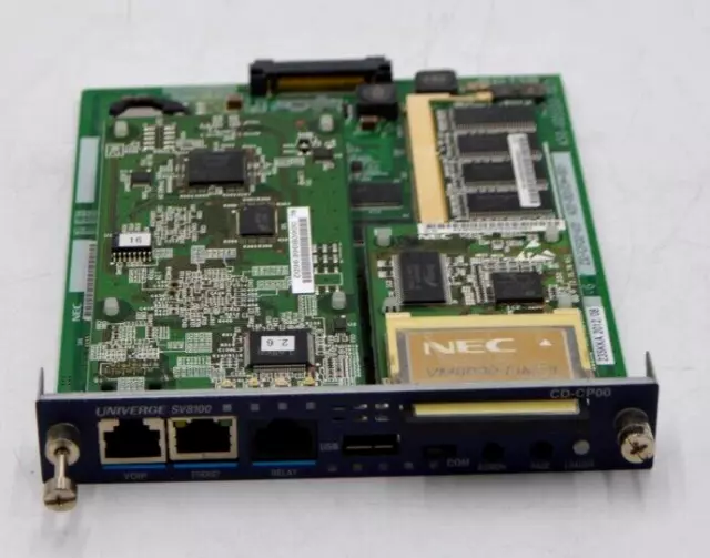 NEC Univerge SV8100 CPU CD-CP00  w/VM8000  64 Hour Inmail 2