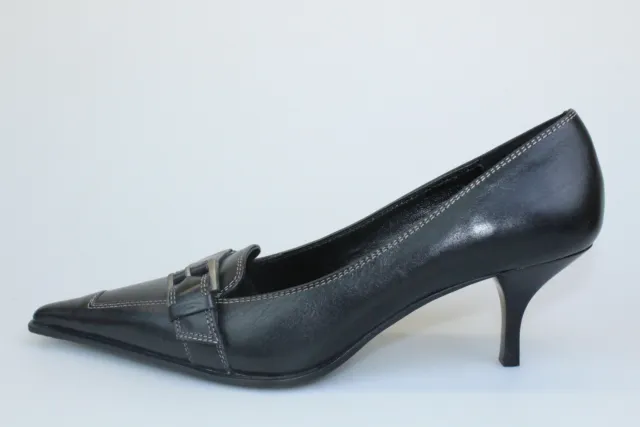 Zapatos Mujer GOZZI EGO 36 Ue Zapatos de Salón Negro Piel DR931-36