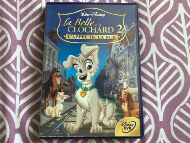 DVD Walt Disney n°59 la belle et le clochard 2 l’appel de la rue