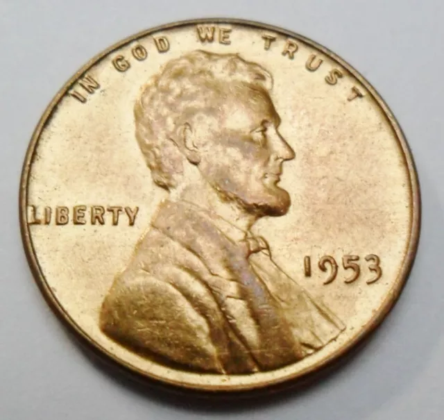 1953 P Lincoln Wheat Cent / Penny  AVE CIRCULATED  **FREE SHIPPING**