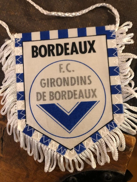 Girondins de Bordeaux 1990s vintage fanion football