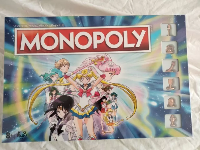 = Jeu de société Monopoly Sailor Moon (Hasbro 2022) =