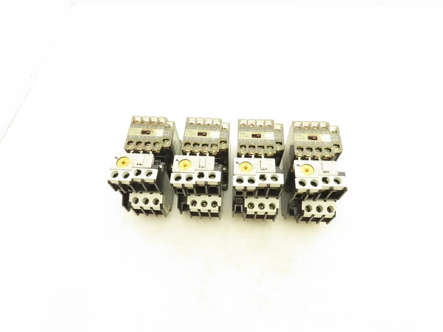 Lot De 4 Interrupteurs Thermiques 25A CLDIY - Bouton Reset Manuel, étanches, Pour Voiture/industrie/marine