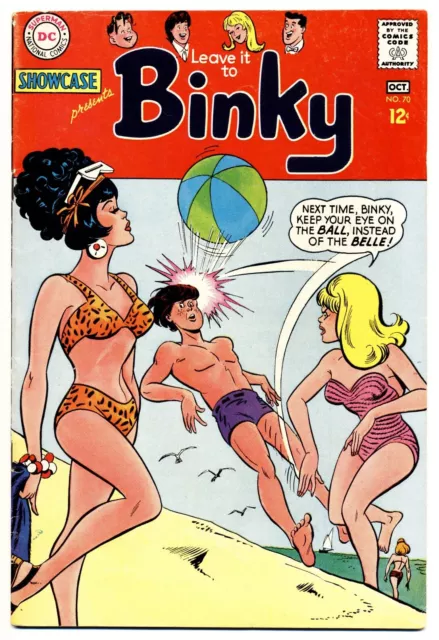 SHOWCASE #70 VG/F, Leave it to Binky, DC Comics 1967