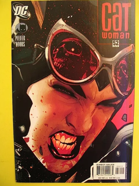 CATWOMAN Issue 52 April 2006 DC Comics ADAM HUGHES Cover Pete Woods Int. FINE