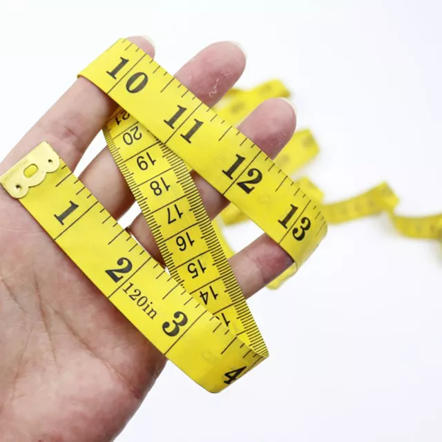 Long-lasting Tape Measure Flexible Double Scale Soft Ruler for Body Weight Loss