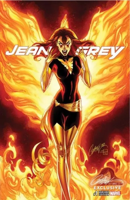 Jean Grey 1 J Scott Campbell C Dark Phoenix Variant Nm