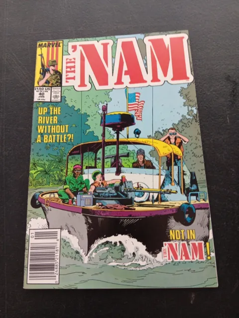 THE 'NAM 40 Marvel comic Newsstand 1990  nam