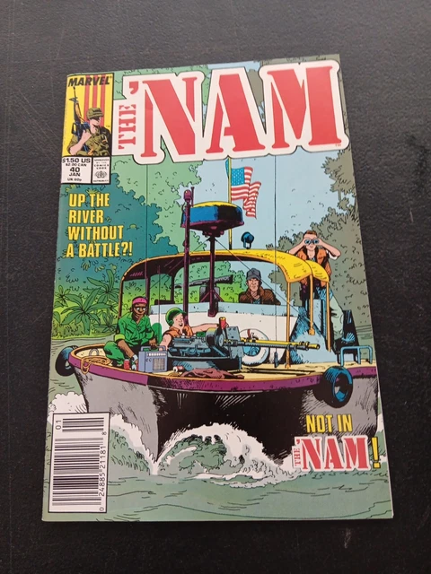 THE 'NAM 40 Marvel comic Newsstand 1990 nam THE 'NAM 40 Marvel comic Newsstand 1990 nam