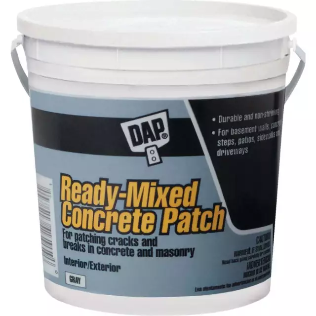 Dap Brand 1 Gal. Pre Mixed Concrete Patch, Gray 31090 DAP 31090 1 Gal.