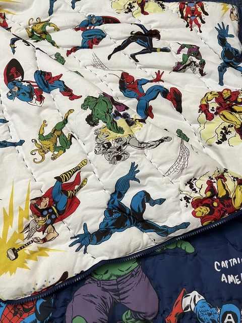 Pottery Barn Kids Marvel Heroes Sleeping Bag