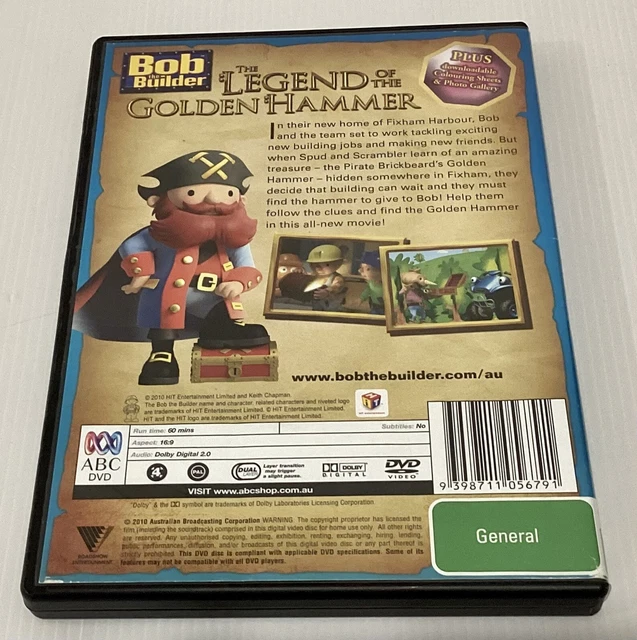 (未使用･未開封品)Bob the Builder: The Golden Hammer Movie [DVD] Amazon.com: Bob The Builder - The Golden Hammer : The Movie