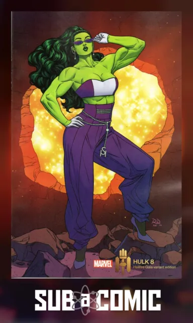 Hulk #8 Dauterman Hellfire Gala Variant (Marvel 2022 1St Print) Comic