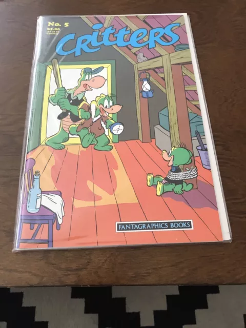 Critters (1986) #5 Usagi Yojimbo Fantaraphivs comic book VF NM