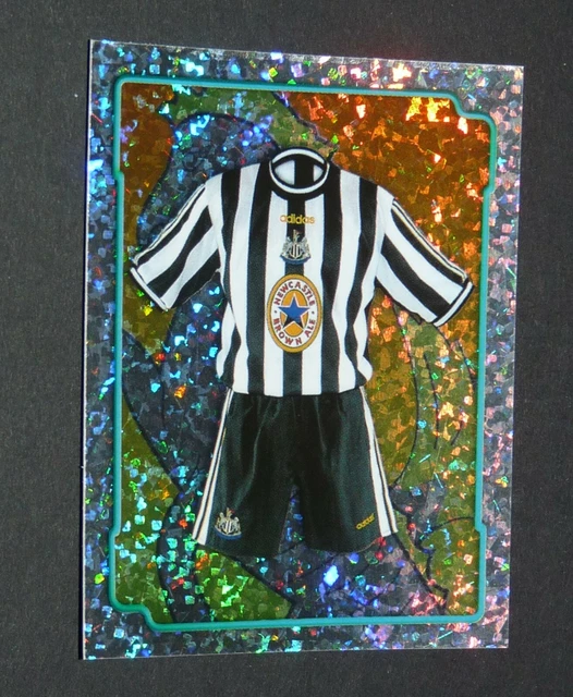 2003 Merlin F.A. Premier League #411 Badge Newcastle United Official Soccer Trading Card in Raw (NM or Better) Condition 2003 Merlin F.A. Premier League #411 Badge Newcastle United Official Soccer Trading Card in Raw (NM or Better) Condition