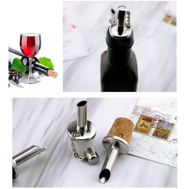 Portable Bottle Pourer Spout Stopper Perfect for Restaurants and Households