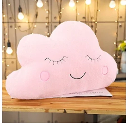 PLUSH SKY PILLOWS Toys Cute Emotional Cloud Shaped Pillow Decor