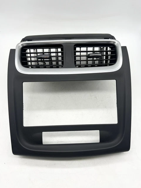 2011-2014 Dodge Avenger Dash Center Air Vents Radio Trim Bezel OEM 1109390X