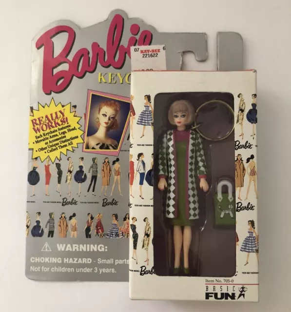 Barbie Keychain Poodle Parade Mattel Vintage 1995 Item 705-0