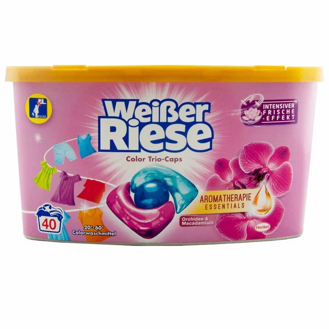 Weißer Riese Color Trio Caps 1 X 40WL Aromatherapy Orchid & Macadamia