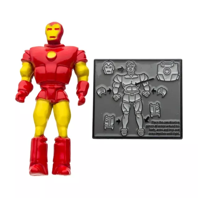 Iron Man 80 Ans Lot de Broches - Officiel sous Licence Nouveauté Qualité Mignon