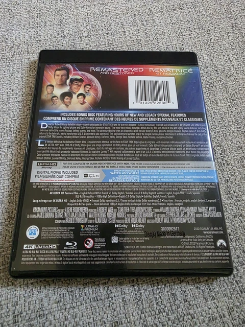 STAR TREK: THE Motion Picture - Director's Edition [4K UHD] £19.22 ...