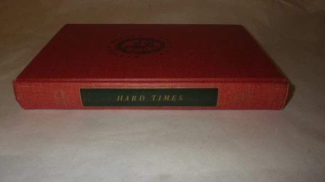 Hard Introduction HARD TIMES BY Charles Dickens Introduction By John H Middendorf Hb 1960 ...