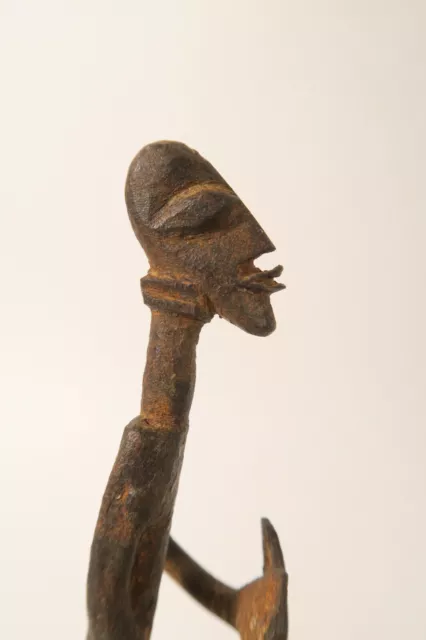 Dogon Eisen Figur 21cm DL07 Dogon Iron Figure Afrozip