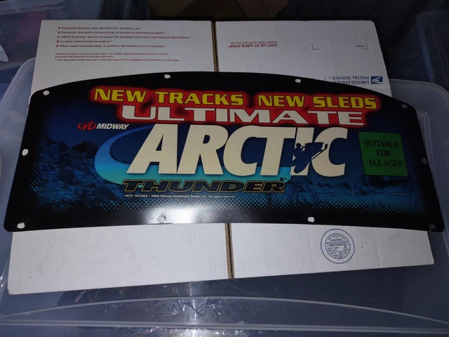 arctic thunder ultimate arcade marquee #29 arctic thunder ultimate arcade marquee #29
