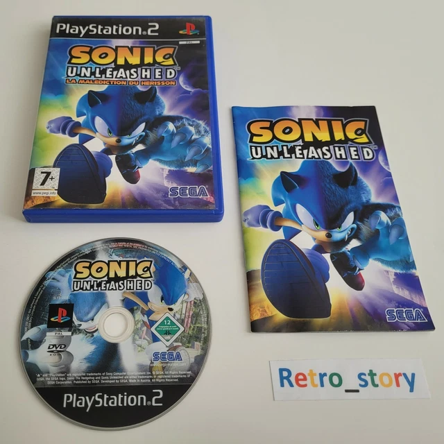 Sonic Unleashed Pour PlayStation 2 - Jeu Complet En Excellent état - Version Française