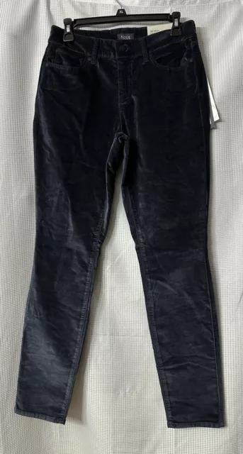 NWT Not Your Daughters Jeans NYDJ Womens Ami Skinny Legging Blue Pants Size 6