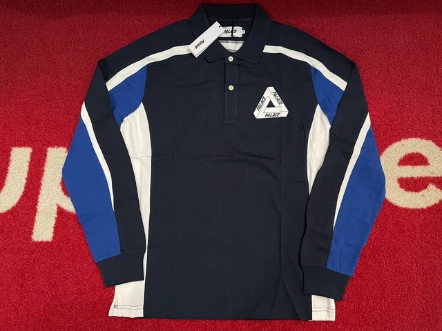標準価格 Supreme Paneled Velour L/S Polo Black L radimmune.com