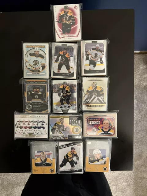 Boston Bruins NHL Hockey 25+ Card Team Lots W/Min 5 Hits. Read Description