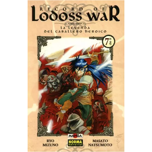 Manga Record of Lodoss War: La Leyenda del Caballero Heroico Norma 07 (PO39993)
