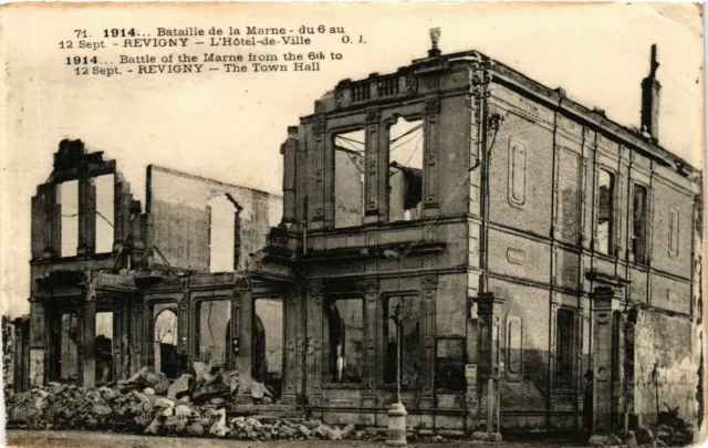 CPA AK Militaire REVIGNY - L'Hotel de Ville (362595)