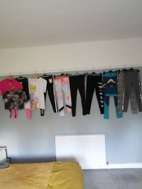 Girls Clothes Bundle Age 9-10 + Years.  Leggings, Sportswear, Mckenzie Crop Tops