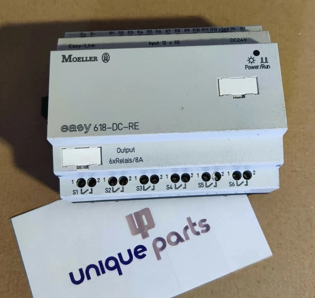 Eaton EASY618-DC-RE – Relè Logico Programmabile Usato In Ottime Condizioni
