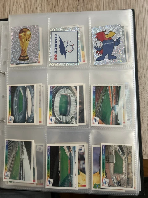 EMPTY PANINI ALBUM Vide Blanche Neige Snow White With 4 Packets 1983 EMPTY PANINI ALBUM Vide Blanche Neige Snow White With 4 Packets 1983