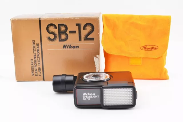 [NEAR MINT] Nikon Speedlight SB-12 TTL Shoe Mount Flash for F3 F3HP From JAPAN