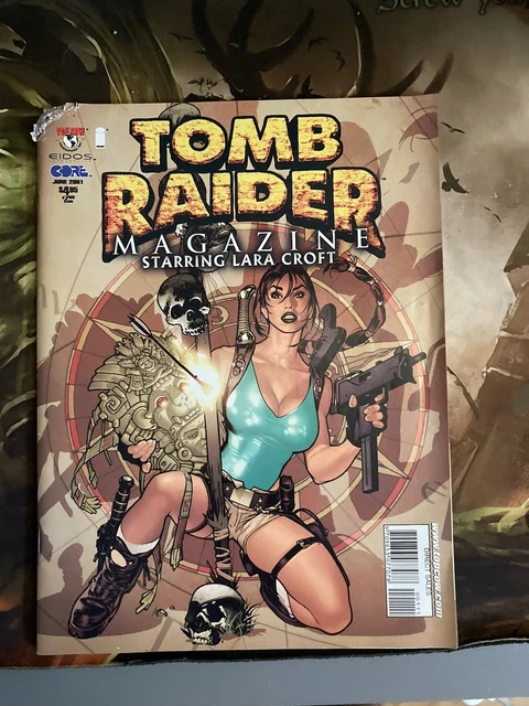 Image, Top Cow, Tomb Raider Magazine June 2001, Adam Hughes. Low grade