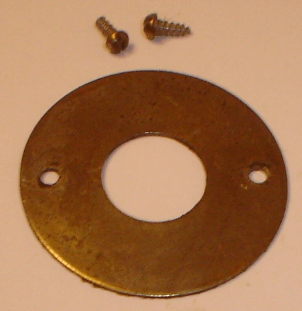 ANTIQUE KELLOGG HAND Crank Wood Wall Telephone Handle Bezel w