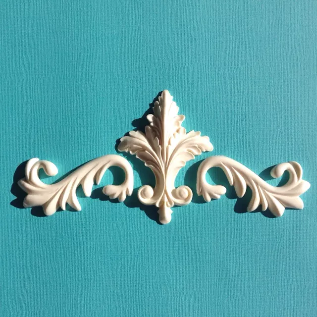 Shabby Chic French Furniture Moulding Furniture Applique Carving Onlay 3