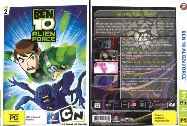 DVD - Ben 10: Alien Force - Segunda Temporada Completa (2 DVDs) Original