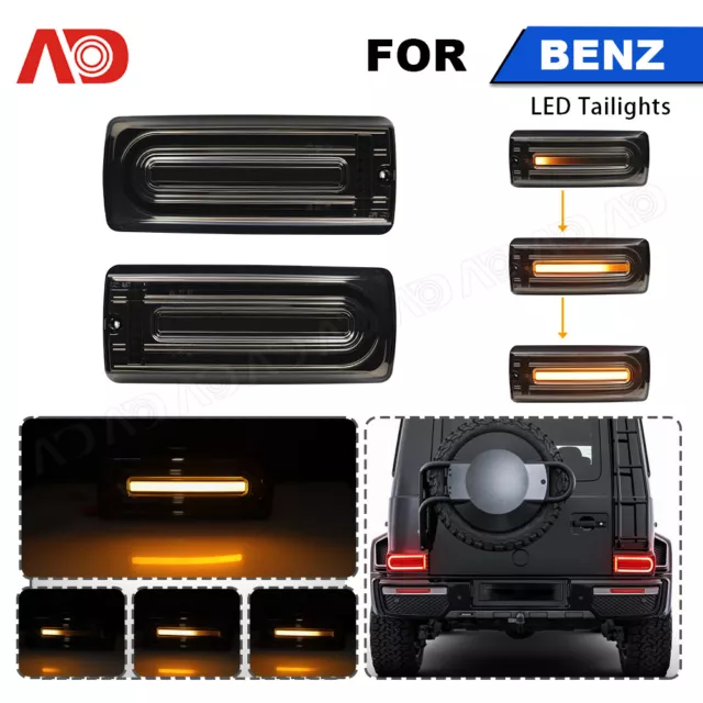 New! Sequential LED Tail Light For 99-18 Mercedes W463 G-Class G500 G550 G55 G63