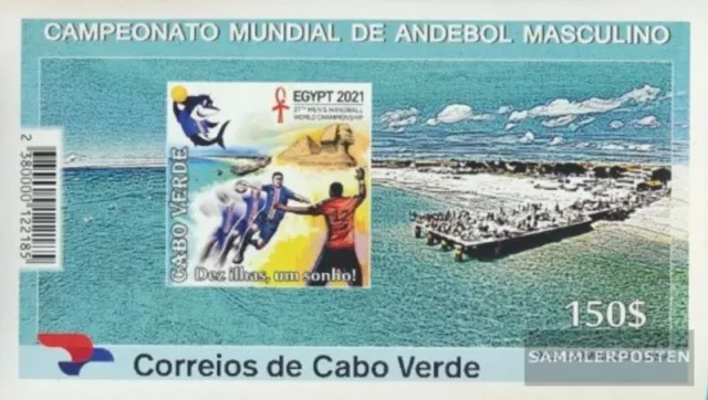 Cape Verde block51 (complete issue) MNH 2021 Handball-WM