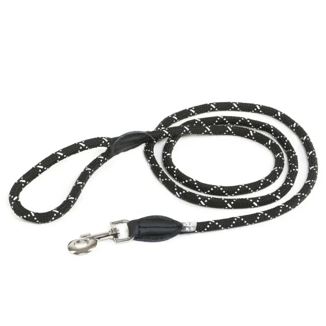 Julius-K9 IDC® Soft Strong Nylon Slip Rope Dog Puppy Lead Reflective Leash
