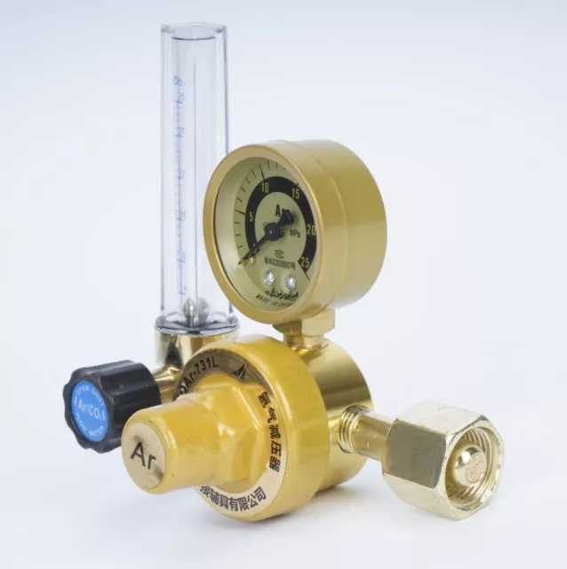 Argon CO2 Bottle Regulator Gauge MIG TIG Gas Pressure Reducer Welding Gauge Tool