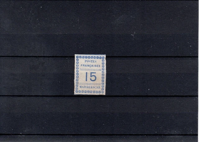 Timbre Madagascar France Colonie 1891 N°10 Neuf* Mh